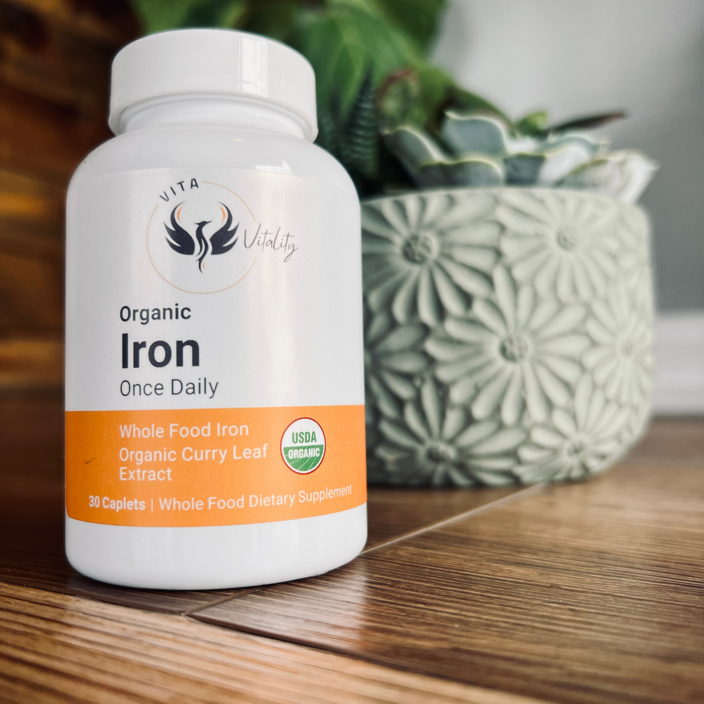 Organic Iron 30 ct.