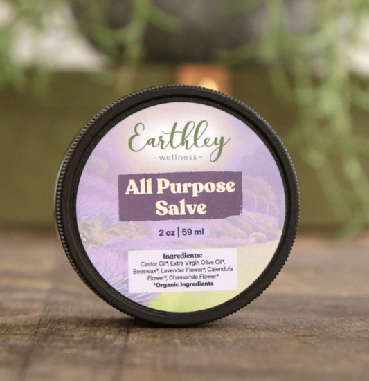 Earthley - All Purpose Salve - 2 oz Jar