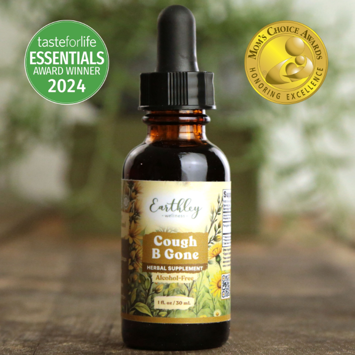Earthley - Cough B Gone - Alcohol Free - 2oz