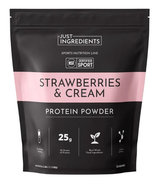 NSF Strawberries and Cream Protein - Just Ingredients