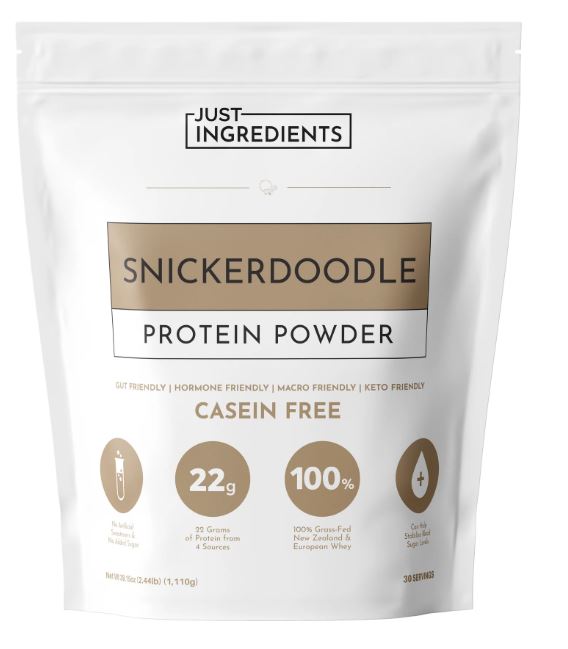 Just Ingredients Protein Powder - Snickerdoodle
