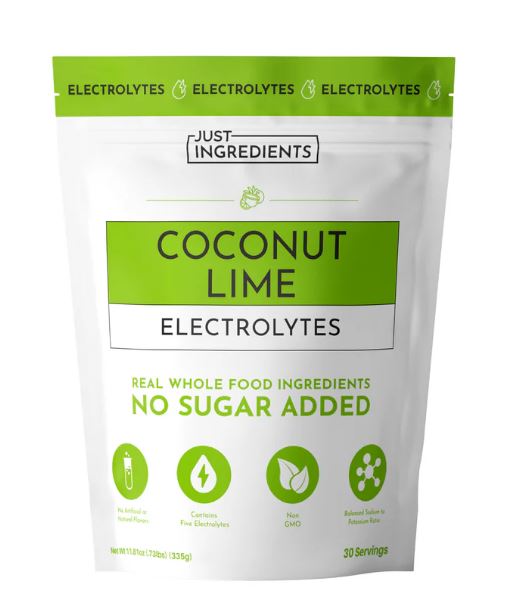 Just Ingredients Coconut Lime Electrolytes