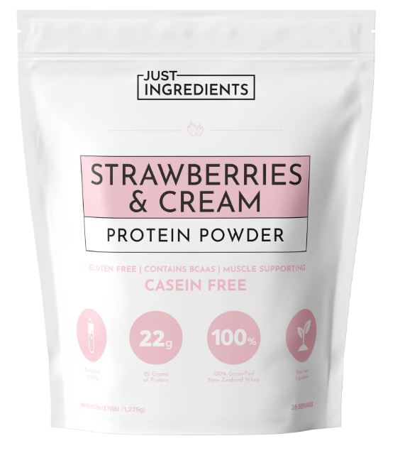 Just Ingredients - Strawberries and Cream Protein