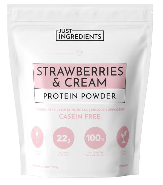 Just Ingredients - Strawberries and Cream Protein