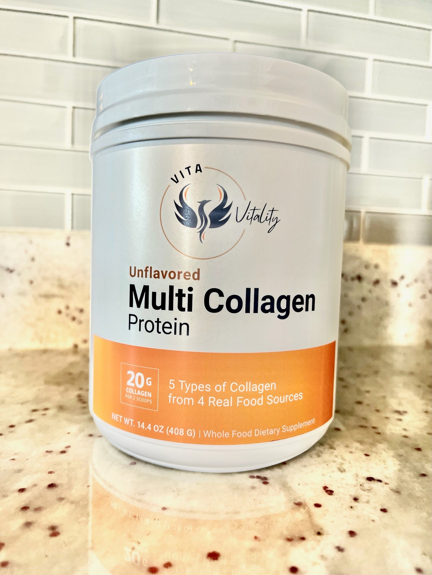 Multi Collagen Protein - Pure - 40 Servings