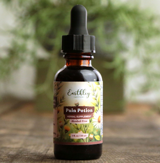 Earthley - Pain Potion - Alcohol Free - 1 oz