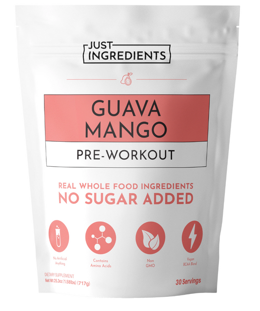 Guave Mango Preworkout - Just Ingredients!