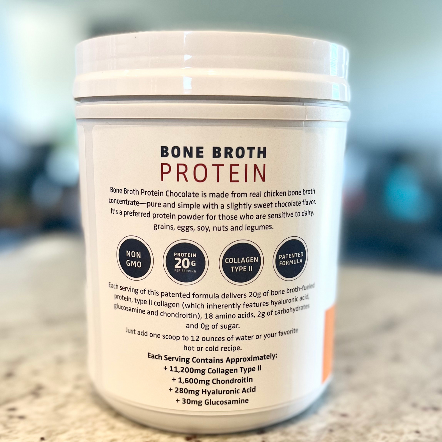 Bone Broth Protein - Chocolate - 20 Servings