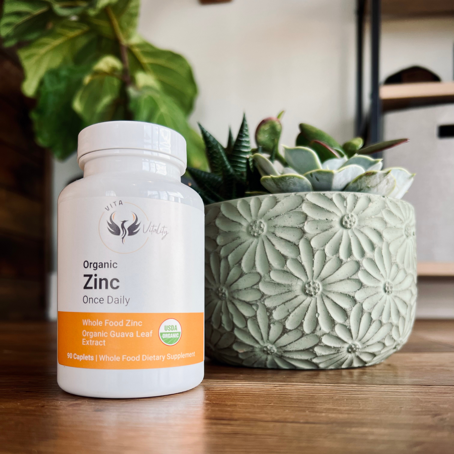 Organic Zinc 60 ct.