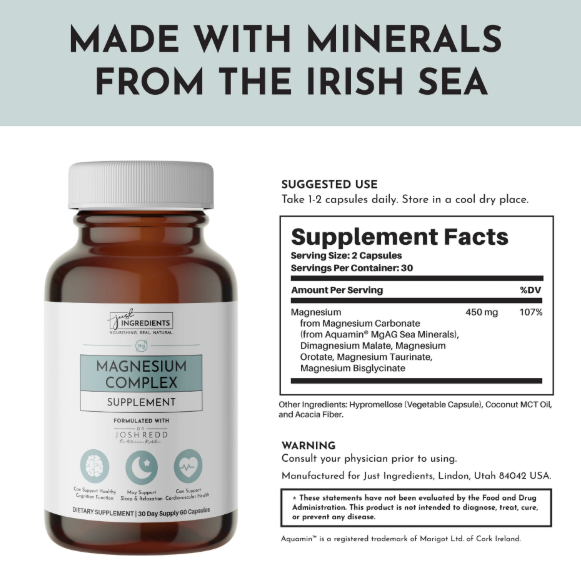 Just Ingredients - Magnesium Complex