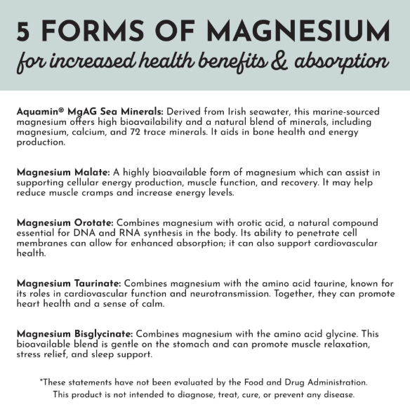 Just Ingredients - Magnesium Complex