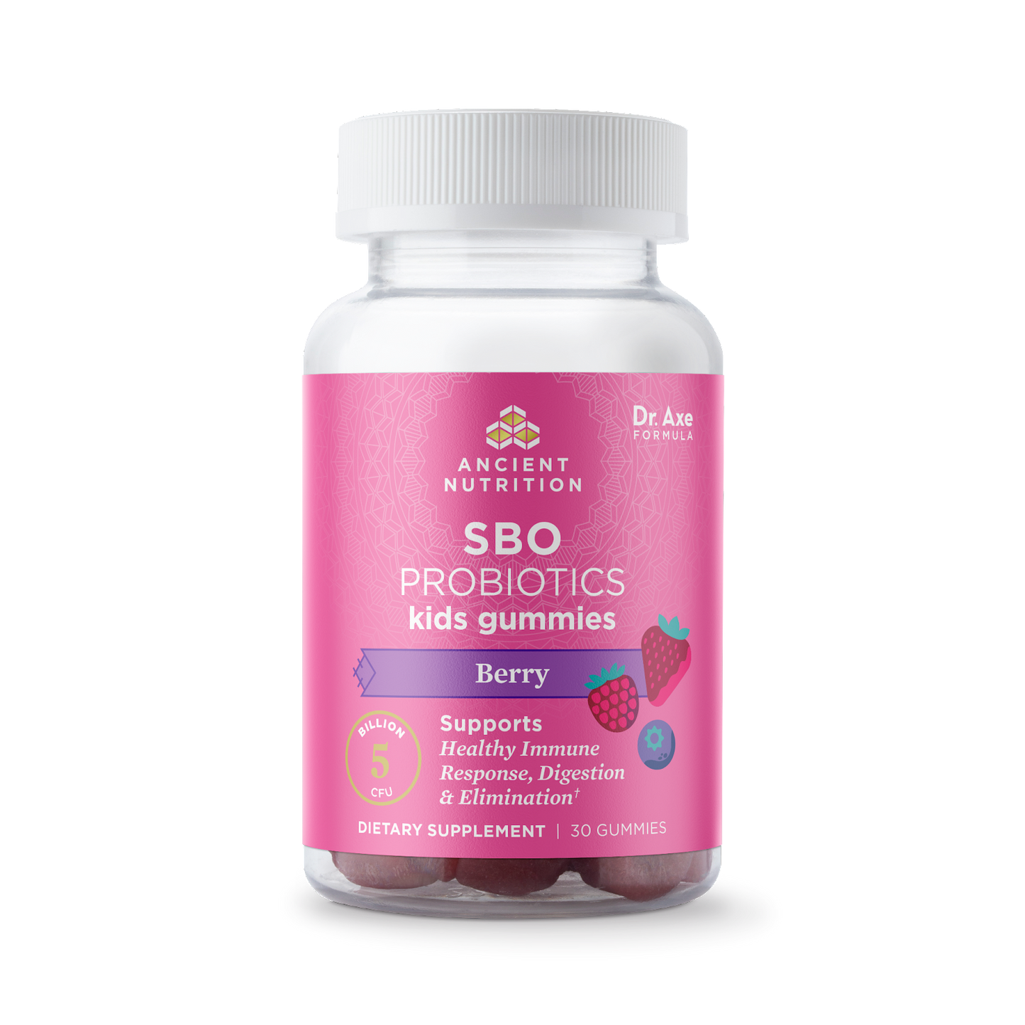 SBO Probiotics Kids Gummy (Berry) 5b CFU 30ct