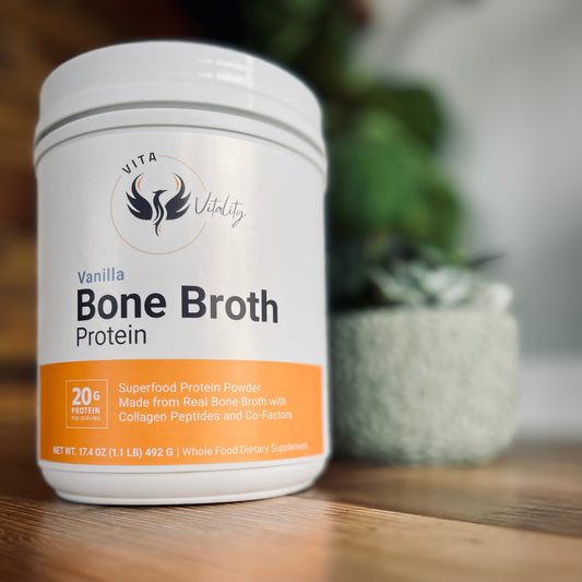 Bone Broth Protein - Vanilla - 20 Servings