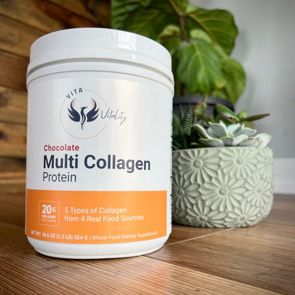 Multi Collagen Protein - Chocolate - 40 Servings