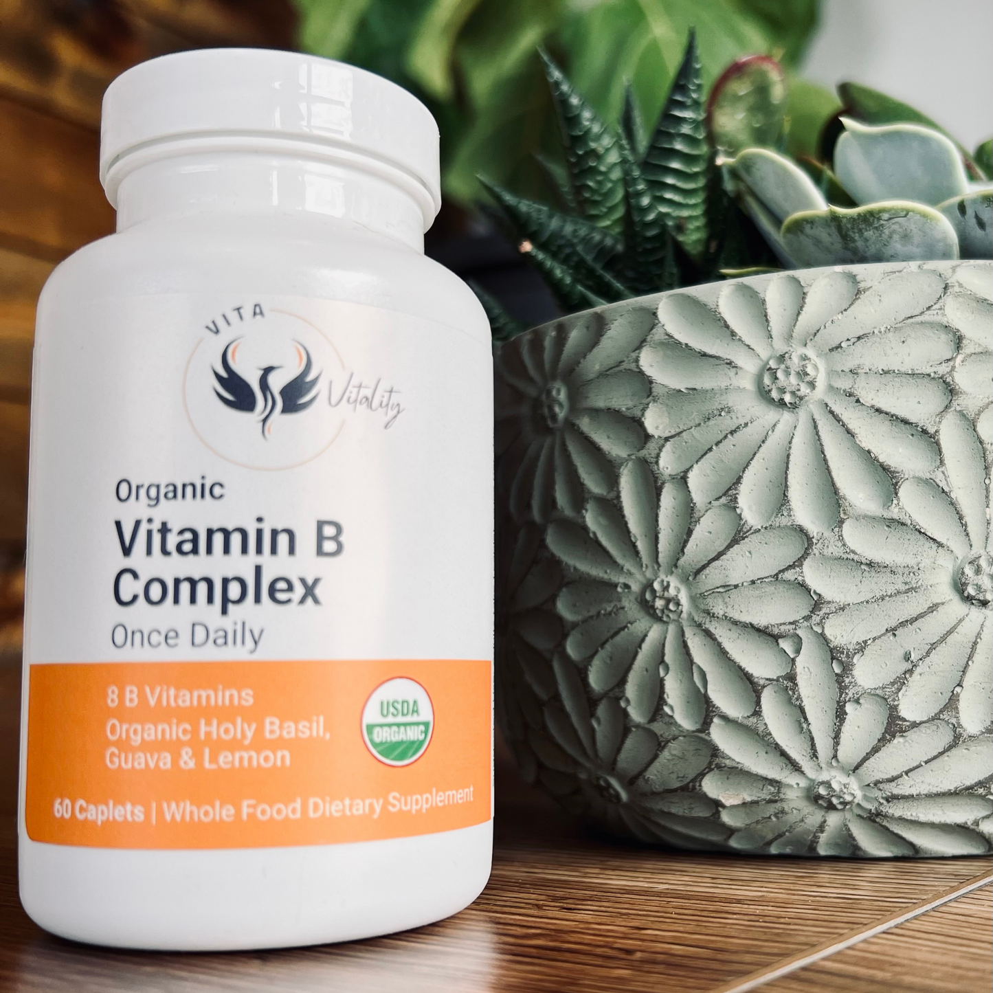 Organic Vitamin B Complex 60 ct