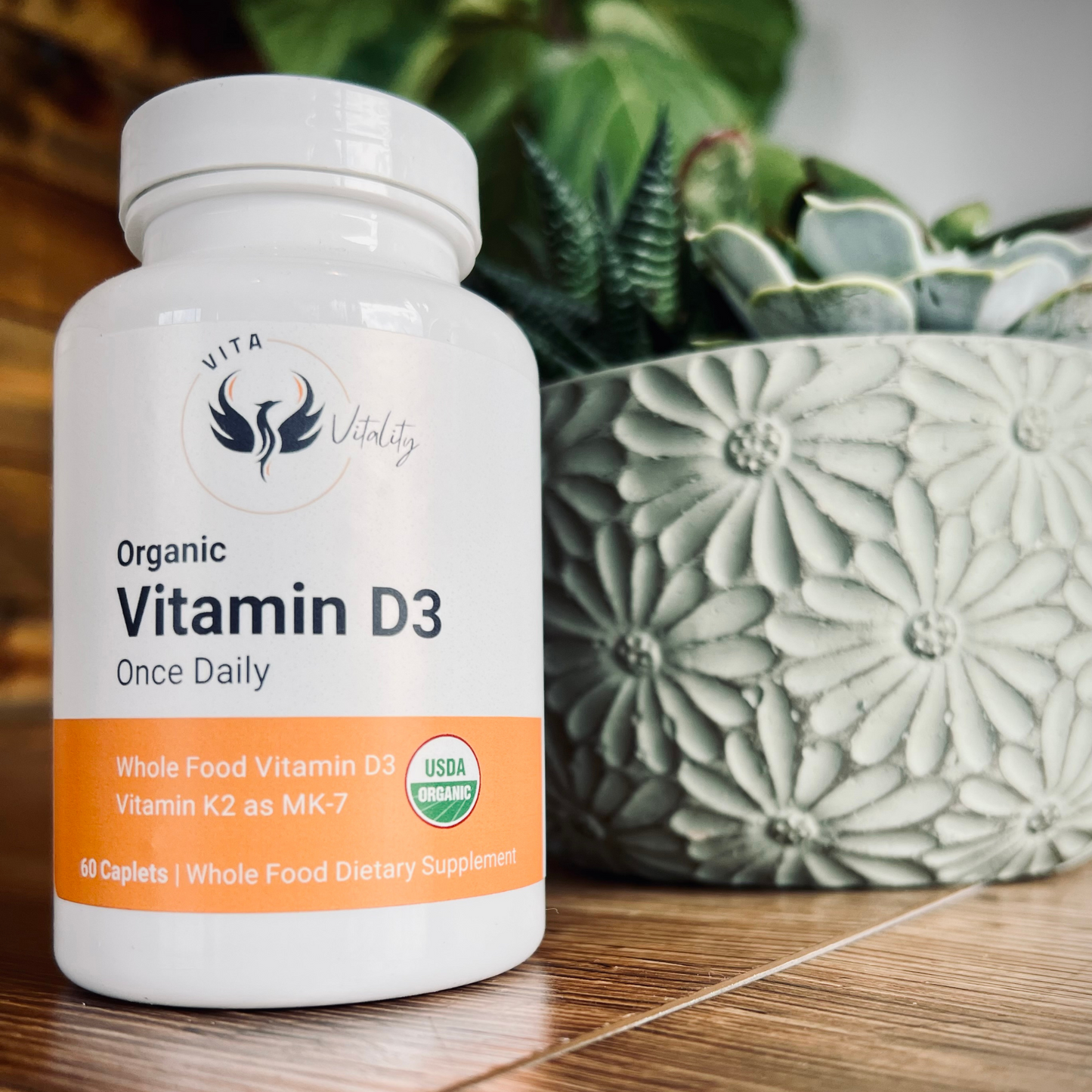 Organic Vitamin D3 60 ct