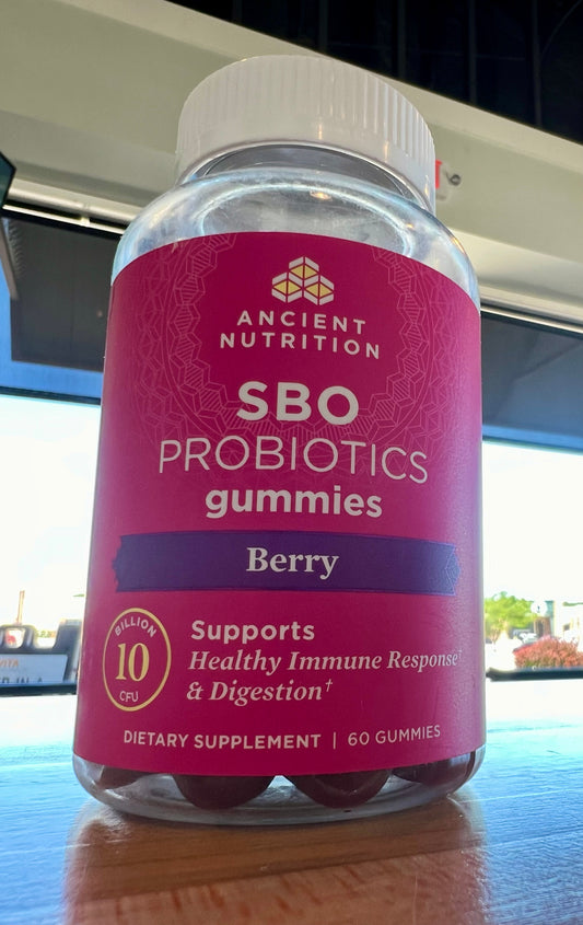 SBO Probiotics Gummies (Berry) 10b CFU 60 ct