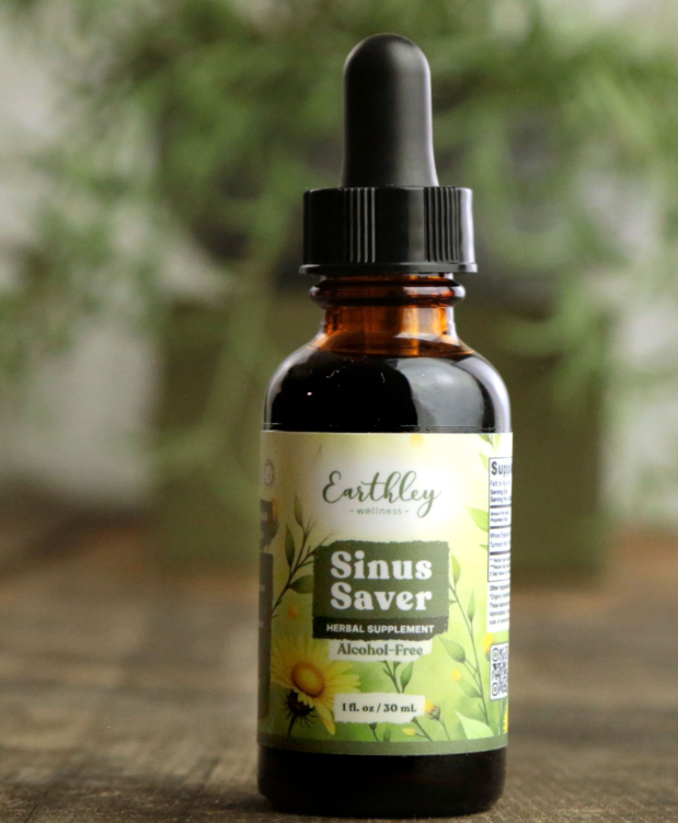 Earthley - Sinus Saver - Alcohol Free - 1oz