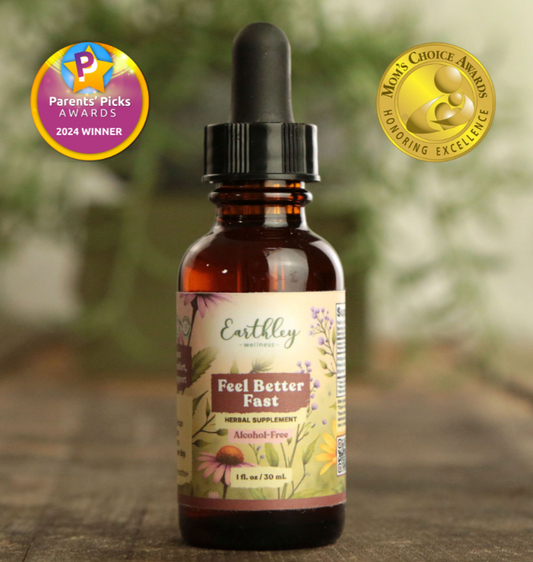 Earthley - Feel Better Fast - Alcohol Free - 8 oz