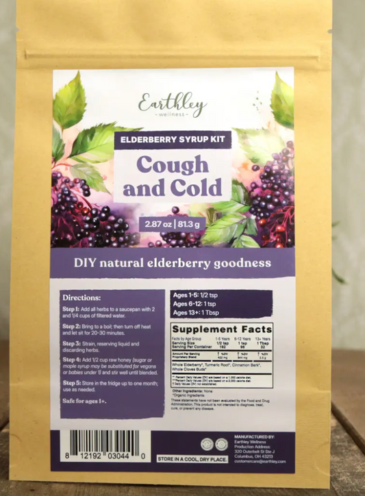 Cough and Cold Elderberry DIY Kit