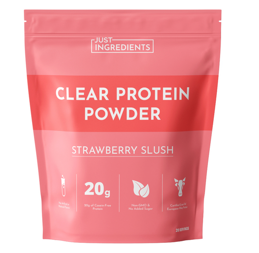 Just Ingredients Clear Protein Powder - Strawberry Slush
