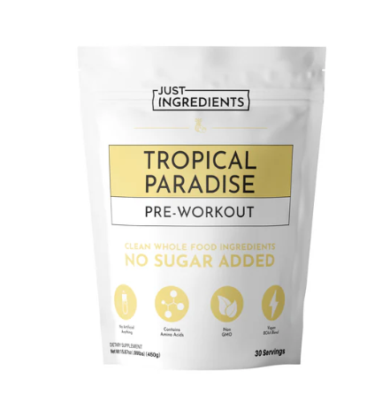 Just Ingredients - Tropical Paradise Pre-workout