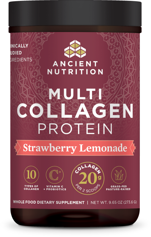 Multi Collagen Protein Strawberry Lemonade 24 servings